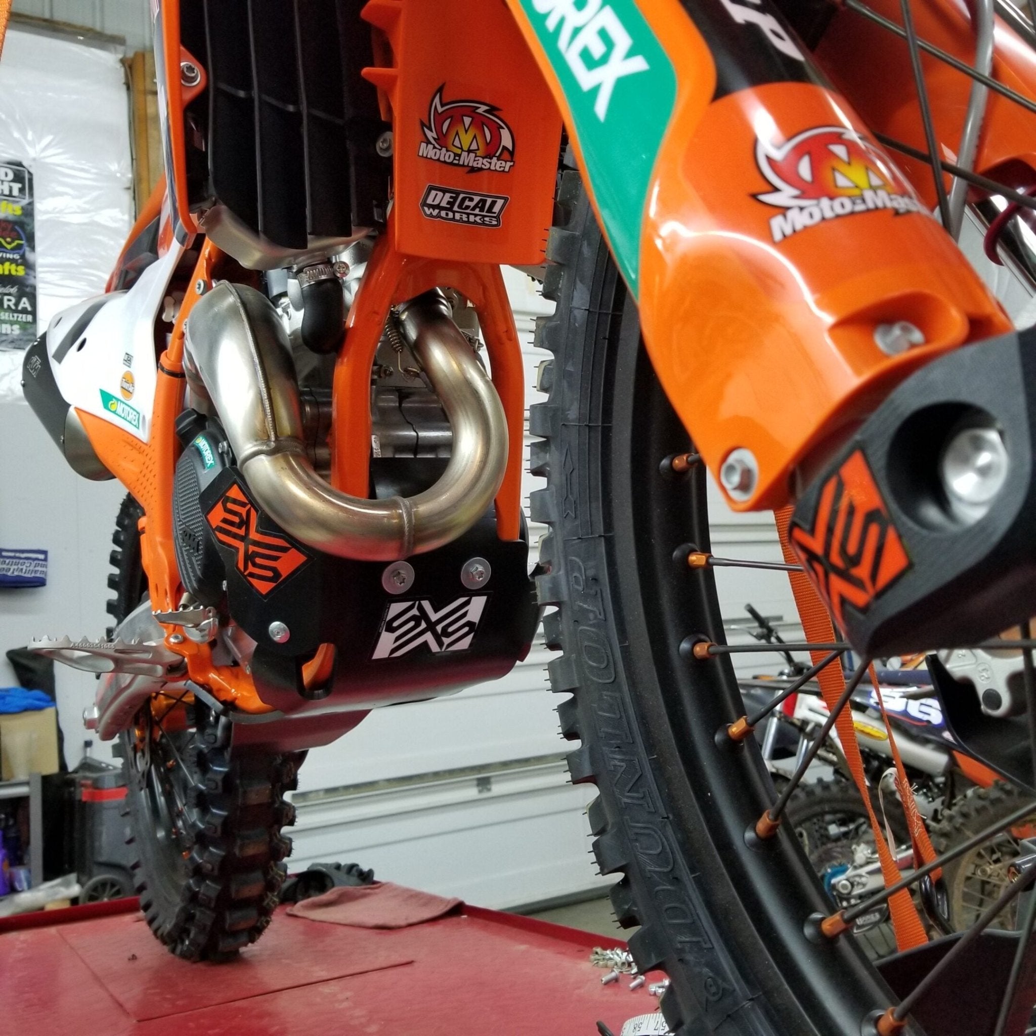 SXS Full Coverage Slide Plate 2024 - UP KTM 250 - 500 XCF - W (PDS) | D126 - MojoMotoSport.com