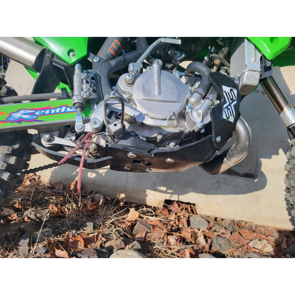 SXS Full Coverage Slide Plate Kawasaki KX85/100/112 | D409 - MojoMotoSport.com