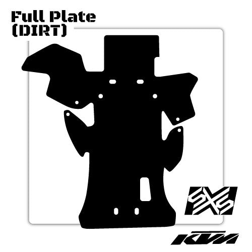 SXS Full Coverage Slide Plate KTM 250/300 PDS (2024+) | D127 - MojoMotoSport.com