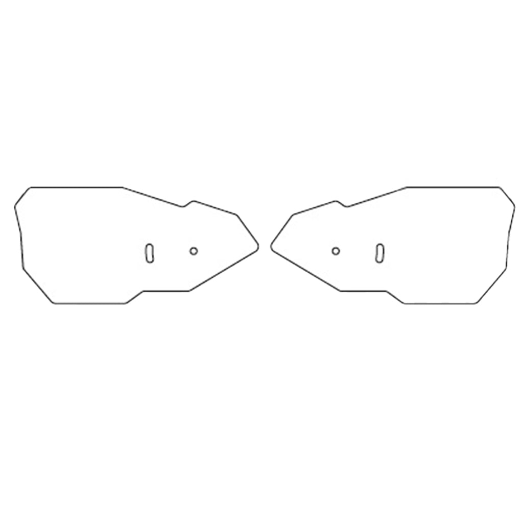 SXS Mini Burly Handguard Shields - MojoMotoSport.com