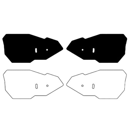 SXS Mini Burly Handguard Shields - MojoMotoSport.com