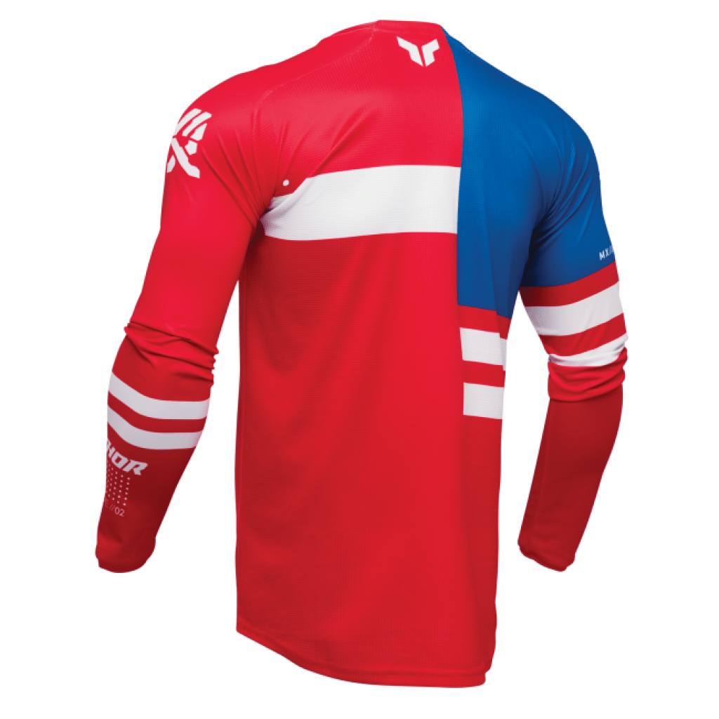 Thor 2025 Launchmode Patriot Jersey/Pant Kit - MojoMotoSport.com