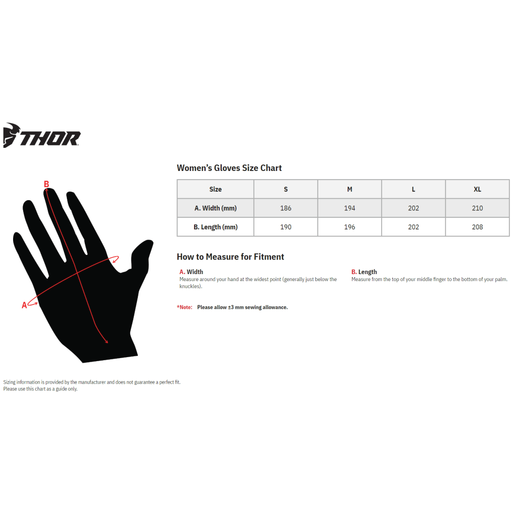Thor 2025 Women's Sportmode MX Gloves - MojoMotoSport.com