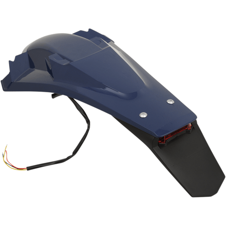 UFO Husqvarna Enduro Rear Fender w/ Light | HU03388 - MojoMotoSport.com