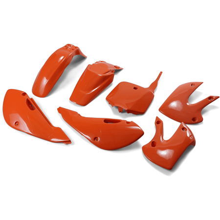 UFO Kawasaki KLX110 Plastics Kit | KA37002 - MojoMotoSport.com