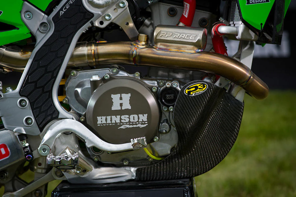 P3 Carbon Fiber Skid Plate 2025+ Kawasaki KX250/X w/o Linkage | 306054