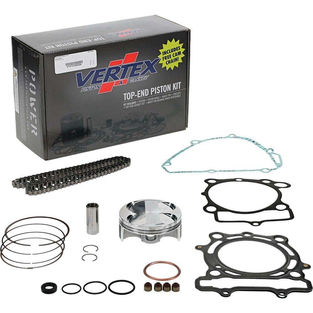 Vertex Forged Replica Top End Kit For Kawasaki KX250F 2015 - 2016 | VTKTC24020A - MojoMotoSport.com
