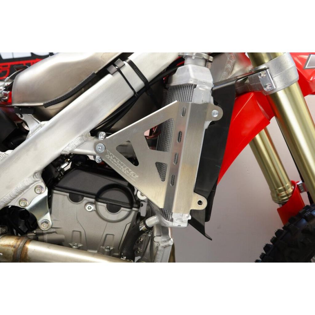 Works Connection 2025 Honda CRF250R/CRF450R Radiator Braces | 18 - 711 - MojoMotoSport.com