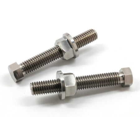 Works Connection Titanium Axle Adjuster Bolts - MojoMotoSport.com