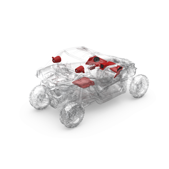 Rockford Fosgate 2017+ Can-Am X3 Stage 4 Audio System (Gen-3) | X317-STG4