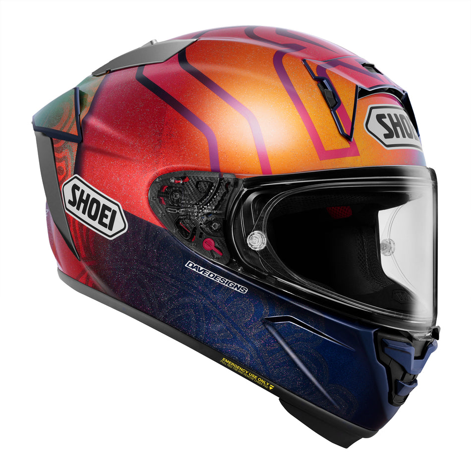 SHOEI X-Fifteen Marquez Holi Race Helmet