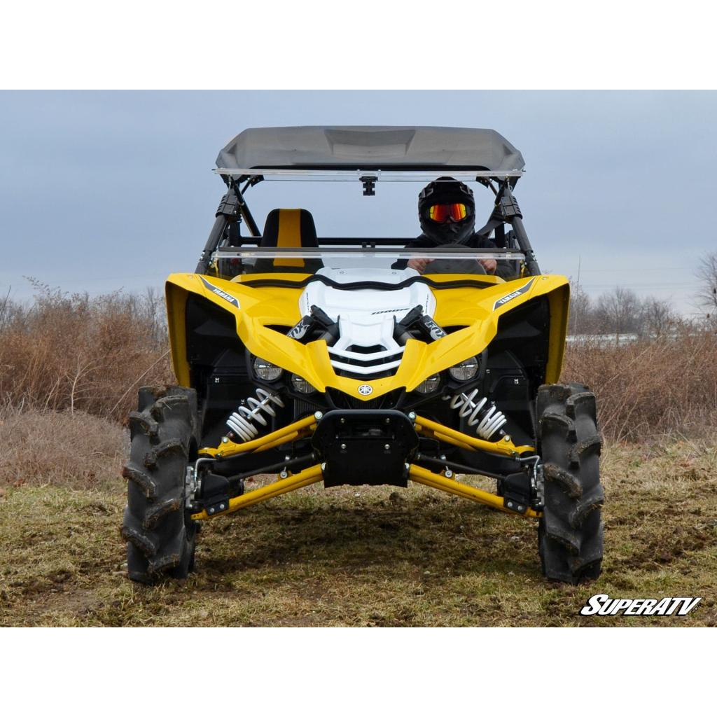 SuperATV Yamaha YXZ Scratch Resistant Flip Windshield