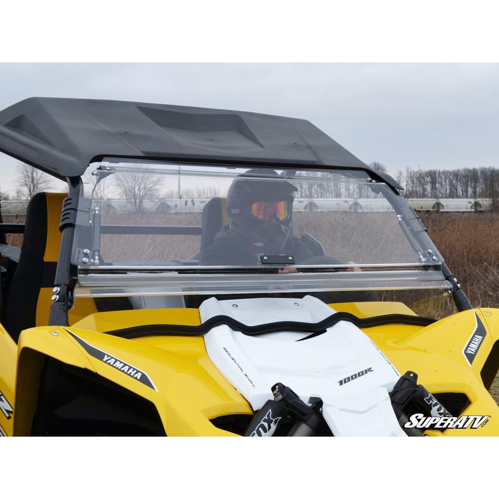 SuperATV Yamaha YXZ Scratch Resistant Flip Windshield