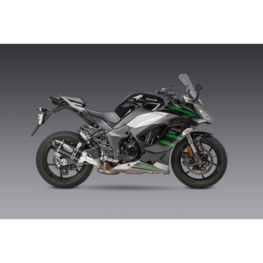 Yoshimura Alpha Slip - On Exhaust For Kawasaki Ninja 1000SX (2020 - 2023) | 14161BP220 - MojoMotoSport.com