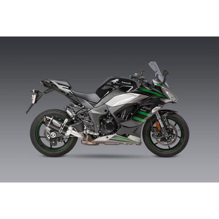 Yoshimura Alpha Slip - On Exhaust For Kawasaki Ninja 1000SX (2020 - 2023) | 14161BP220 - MojoMotoSport.com