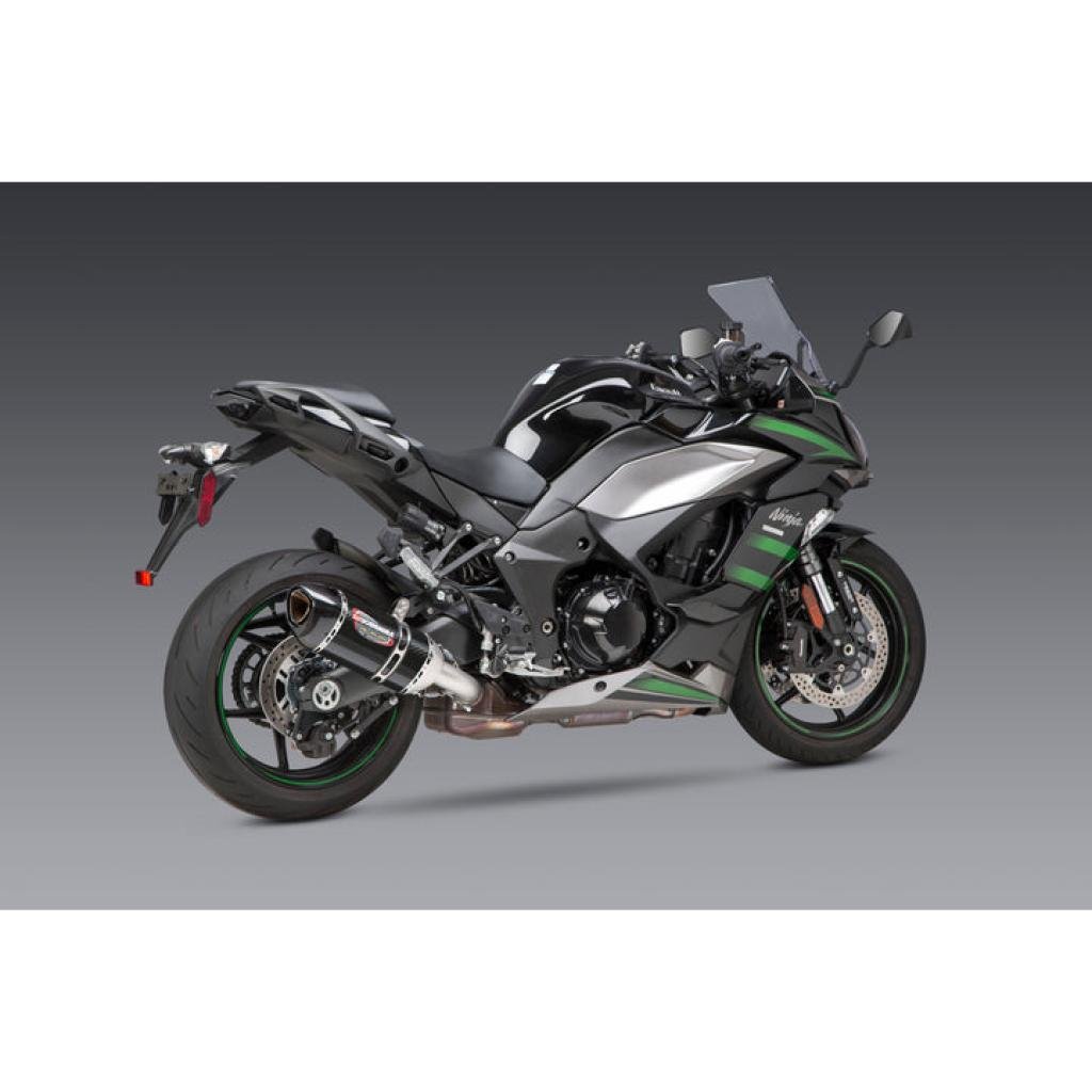 Yoshimura Alpha Slip - On Exhaust For Kawasaki Ninja 1000SX (2020 - 2023) | 14161BP220 - MojoMotoSport.com
