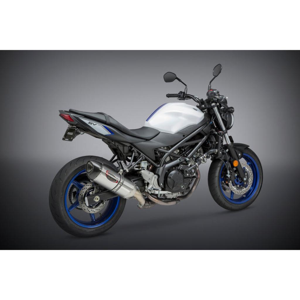 Yoshimura Alpha Slip - On Exhaust For Suzuki SV650/X (2017 - 2019) | 11670BM521 - MojoMotoSport.com