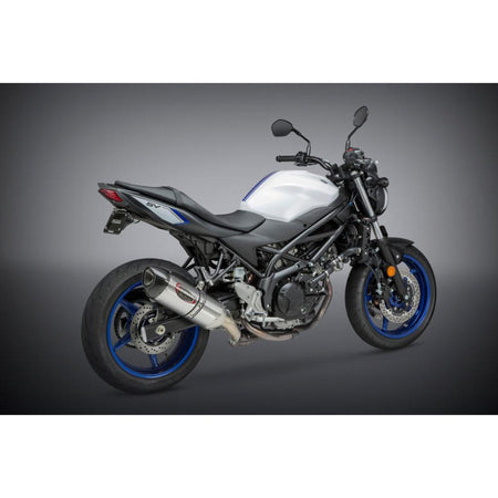 Yoshimura Alpha Slip - On Exhaust For Suzuki SV650/X (2017 - 2019) | 11670BM521 - MojoMotoSport.com