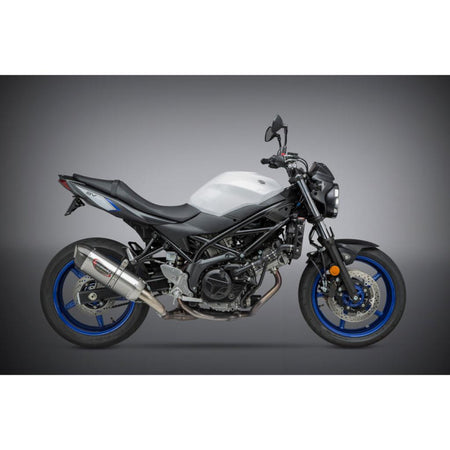 Yoshimura Alpha Slip - On Exhaust For Suzuki SV650/X (2017 - 2019) | 11670BM521 - MojoMotoSport.com