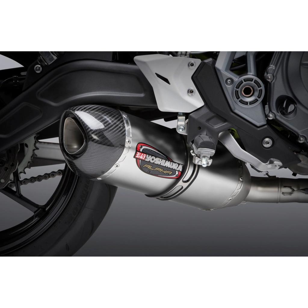 Yoshimura Alpha - T Full System Stainless Steel Exhaust for Kawasaki Ninja/Z650 | 14651AM520 - MojoMotoSport.com