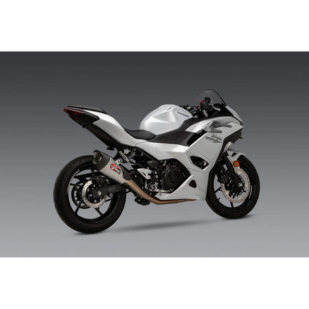 Yoshimura AT2 Stainless Full Exhaust System 2024 Kawasaki Ninja 500/Z500 | 14730AP520 - MojoMotoSport.com