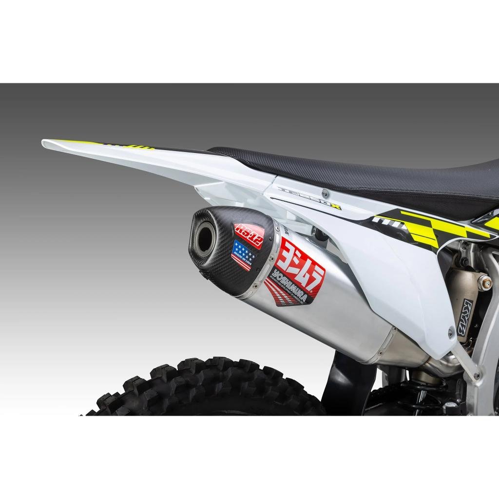 Yoshimura RS - 12 Stainless Full Exhaust System Triumph TF250/X | 272500S320 - MojoMotoSport.com