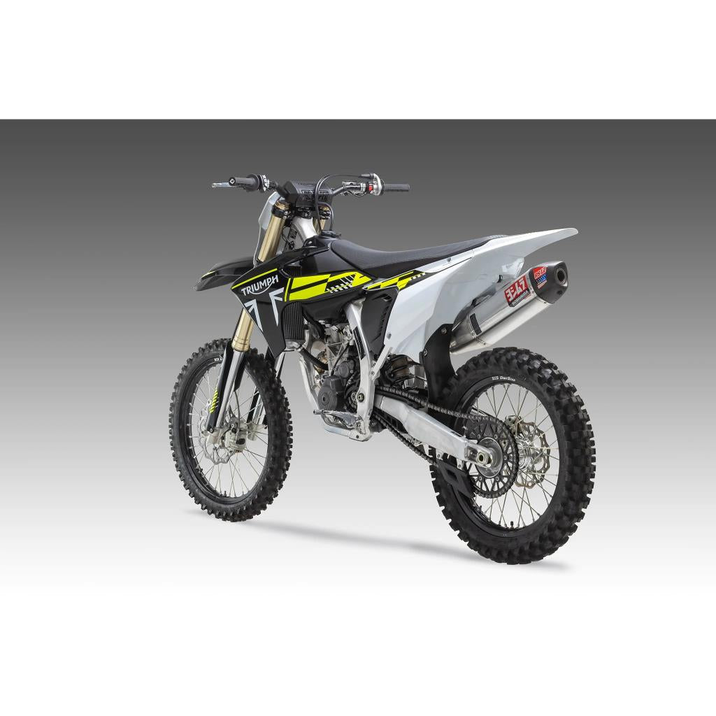 Yoshimura RS - 12 Stainless Full Exhaust System Triumph TF250/X | 272500S320 - MojoMotoSport.com