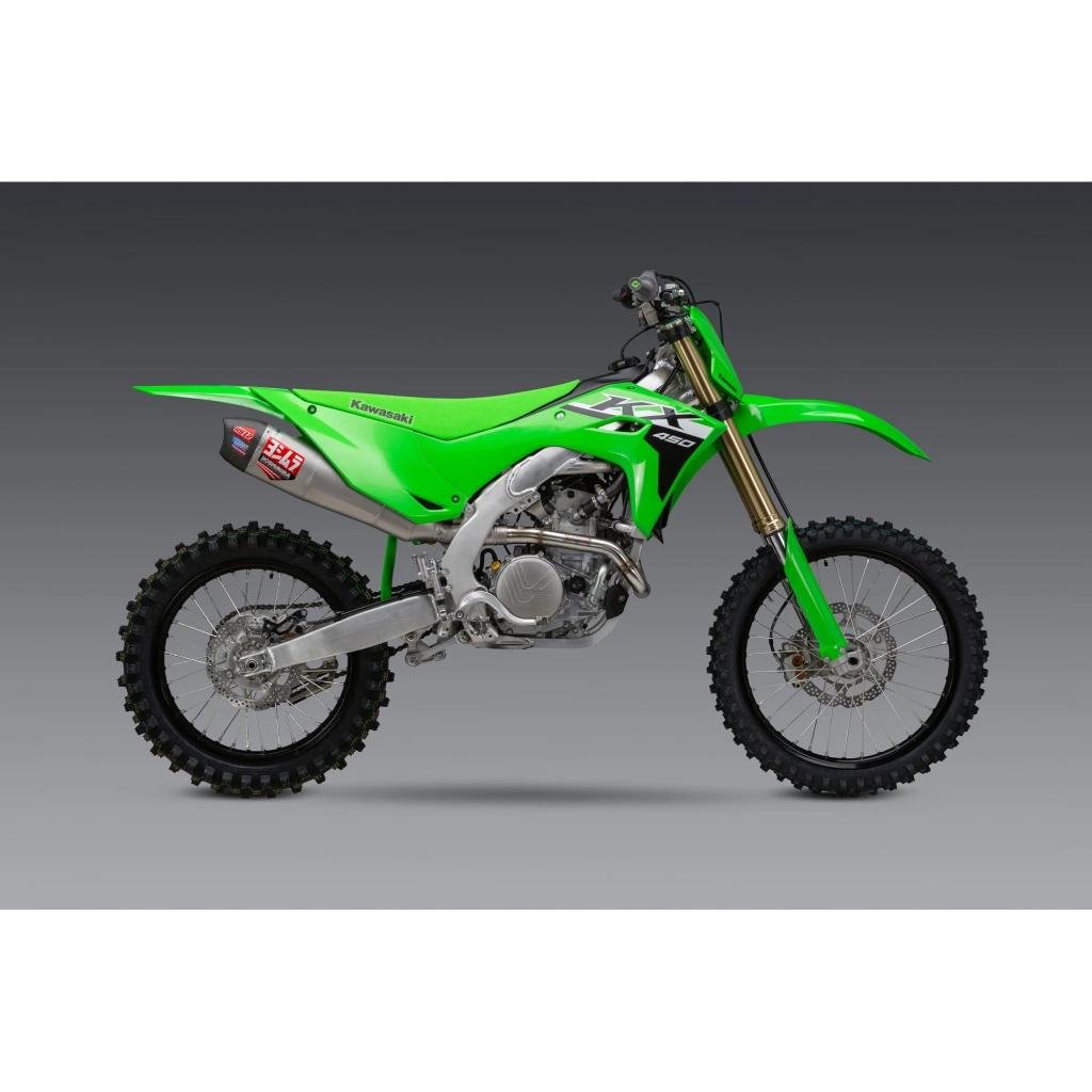 Yoshimura RS - 12 Stainless Steel Full Exhaust System 2024+ Kawasaki KX450/X | 244730S320 - MojoMotoSport.com