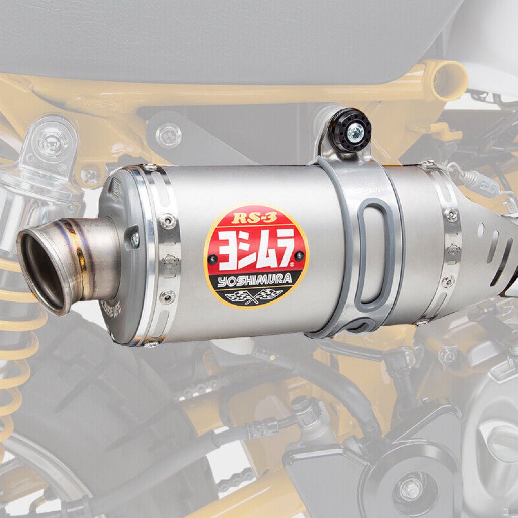 Yoshimura RS - 3 Stainless Full Exhaust 2019 - 23 Honda Monkey | 12130A5500 - MojoMotoSport.com