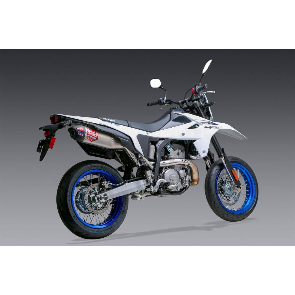 Yoshimura Street Exhaust RS - 12 Stainless Muffler Suzuki DR - Z4 | 116612S520 - MojoMotoSport.com