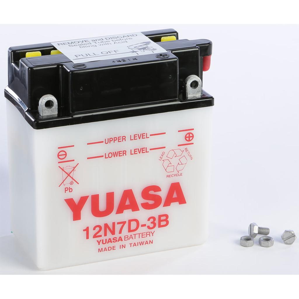Yuasa Battery 12n7d 3b Conventional - MojoMotoSport.com