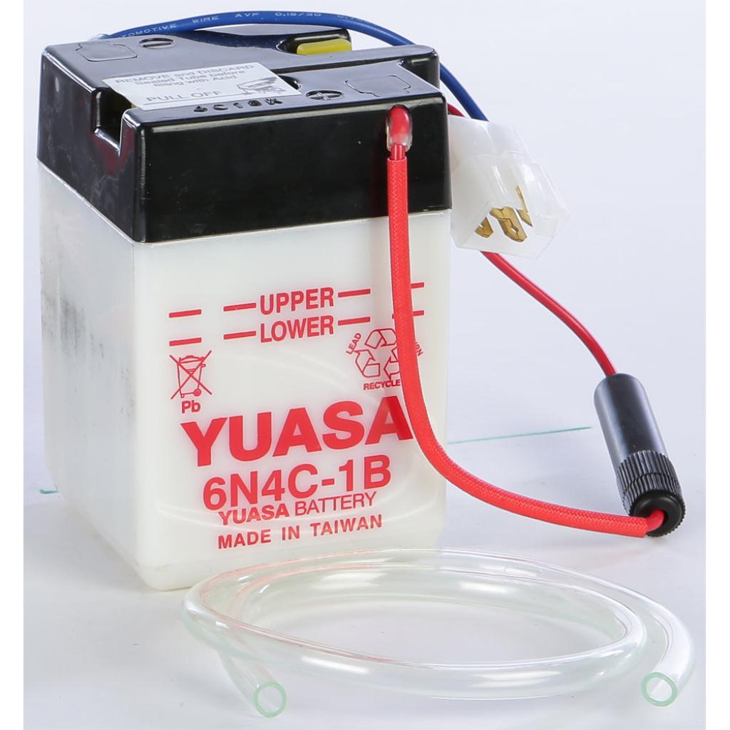 Yuasa Battery 6n4c 1b Conventional - MojoMotoSport.com