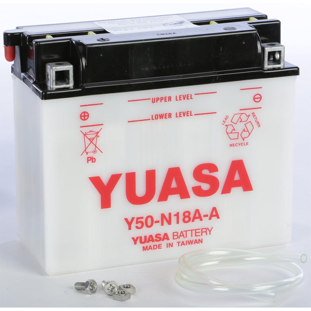 Yuasa Battery Y50n18a A Conventional - MojoMotoSport.com