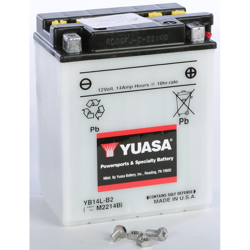 Yuasa Battery Yb14l B2 Conventional - MojoMotoSport.com