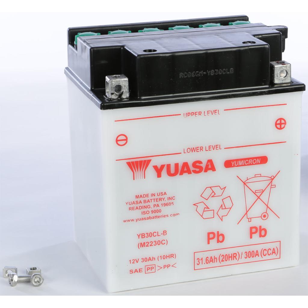 Yuasa Battery Yb30cl B Conventional - MojoMotoSport.com