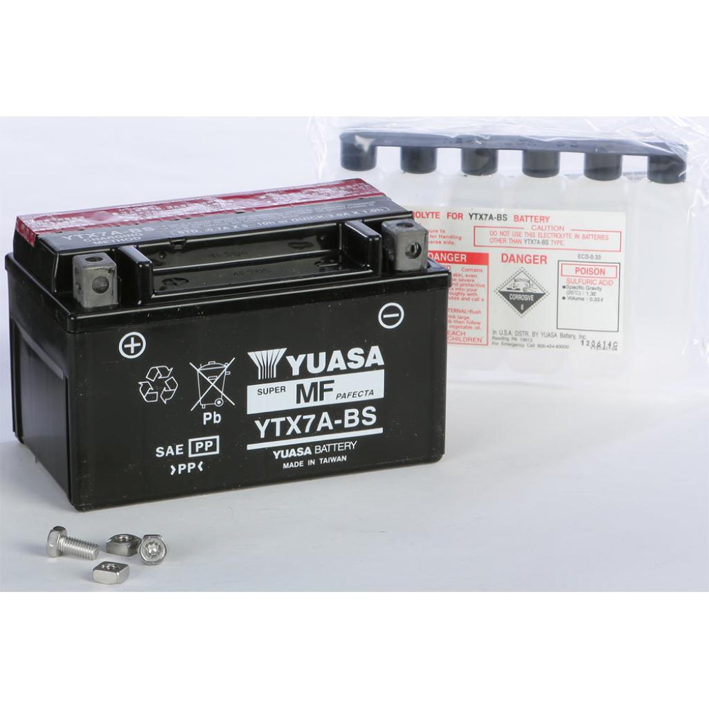Yuasa Battery Ytx7a Bs Maintenance Free - MojoMotoSport.com