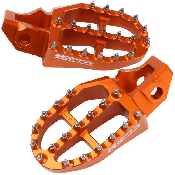Zeta Aluminum Foot Pegs KTM/Husqvarna/GasGas/Stark | ZE93 - 182 - MojoMotoSport.com