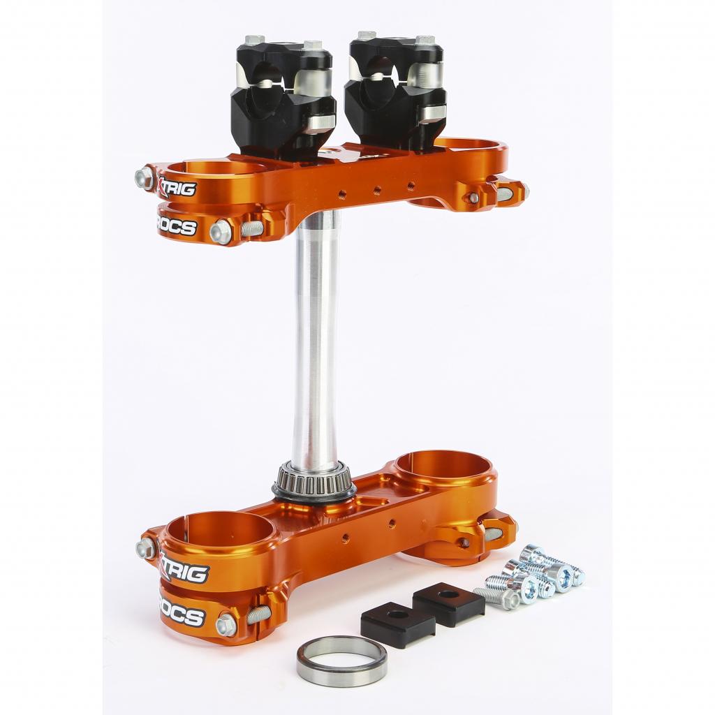 X-Trig ROCS Tech Clamp Set 2013-23 KTM 125-500 22mm Offset | 40505005