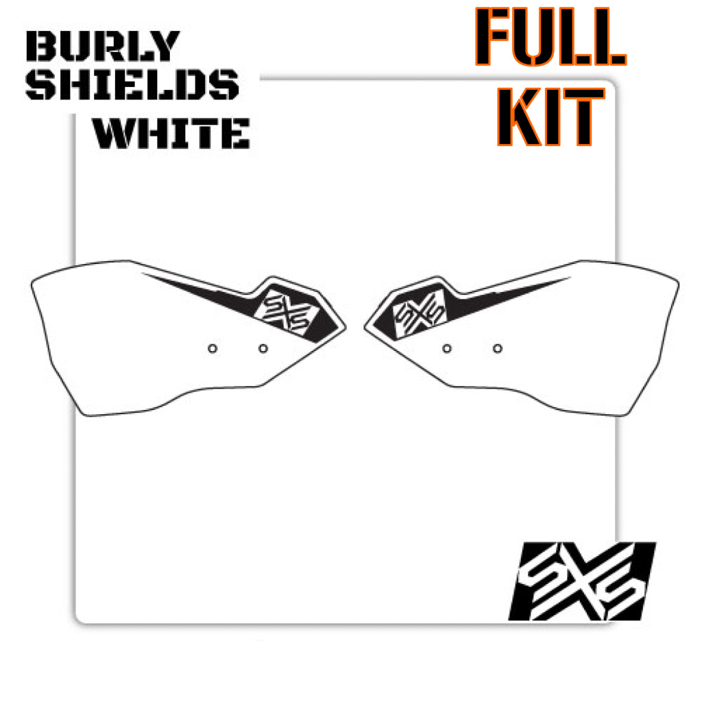 SXS Burly Handguard Shields Full Kit