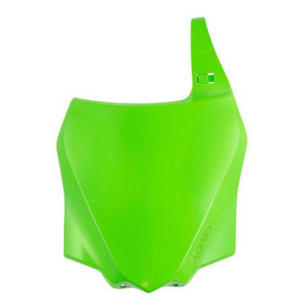 Acerbis Front Number Plate Kawasaki | 237405 - MojoMotoSport.com