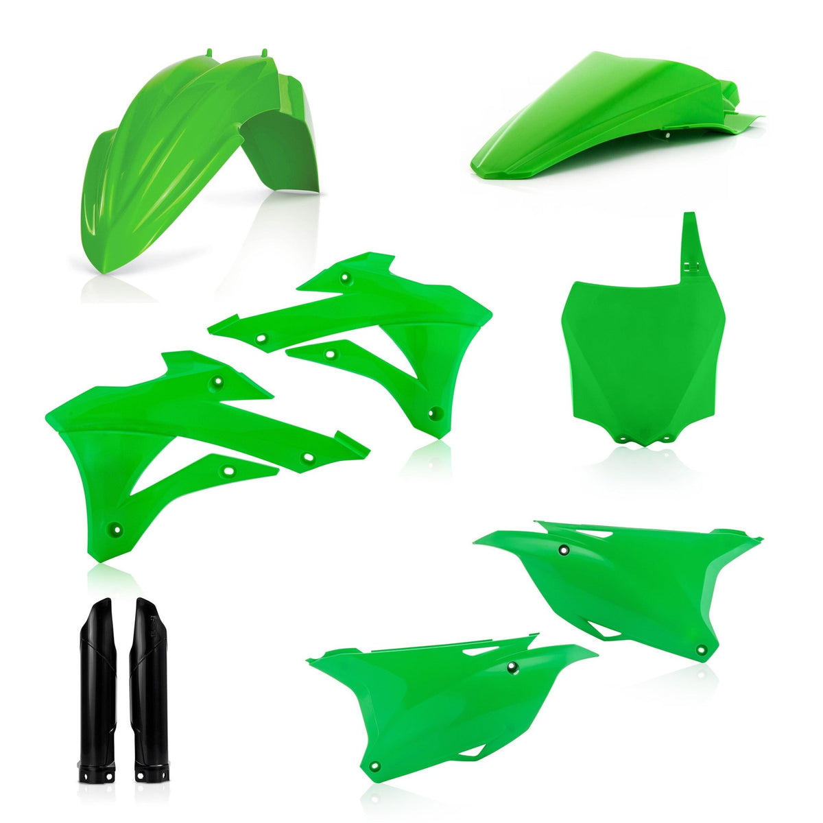 Acerbis Full Plastic Kit Kawasaki | 237411 - MojoMotoSport.com