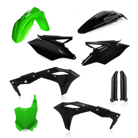 Acerbis Full Plastic Kit Kawasaki | 268582 - MojoMotoSport.com