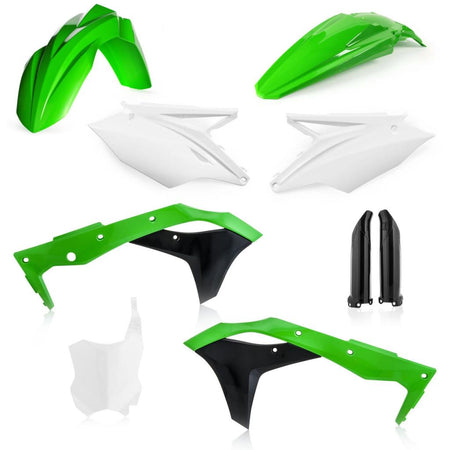 Acerbis Full Plastic Kit Kawasaki | 268582 - MojoMotoSport.com