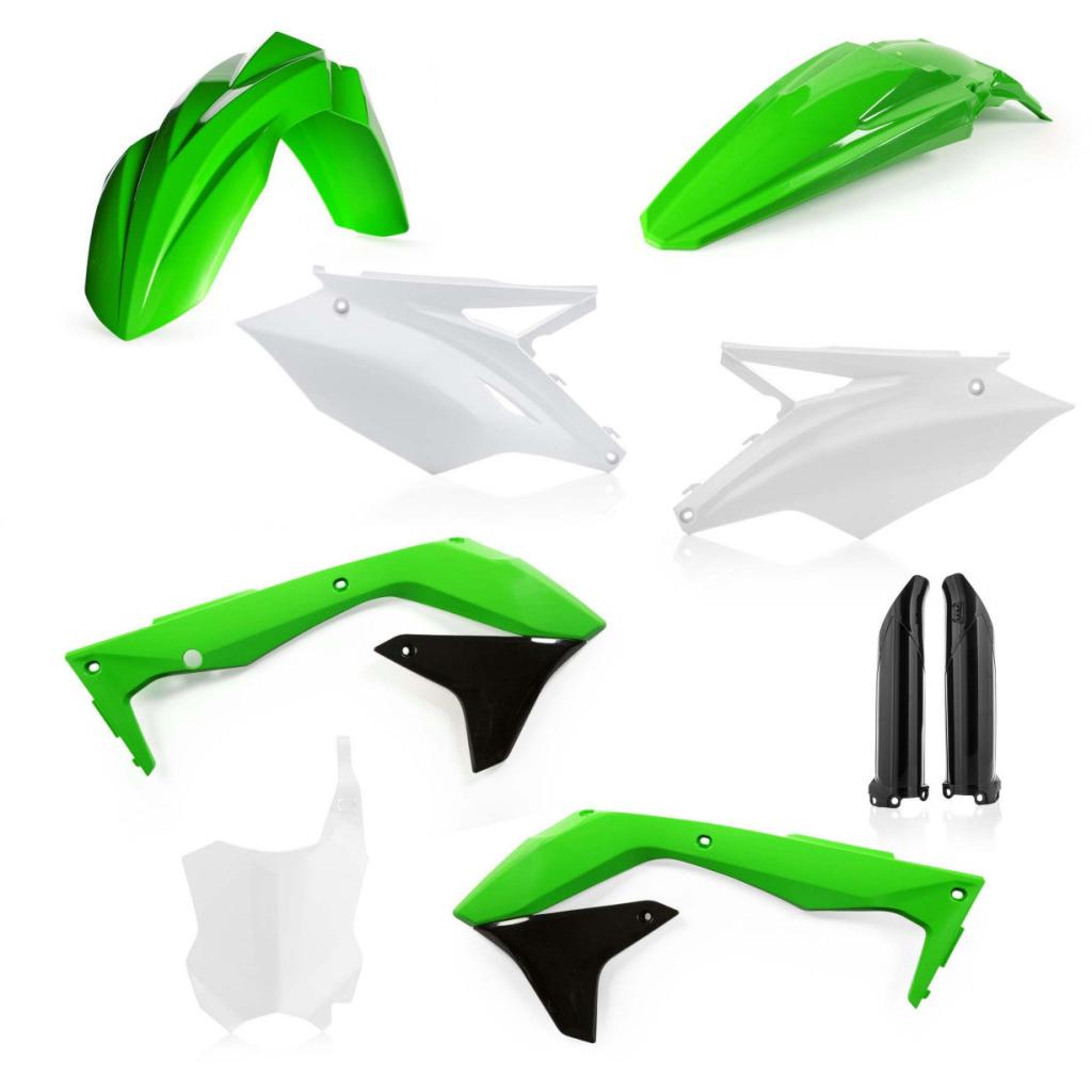 Acerbis Full Plastic Kit Kawasaki | 268584 - MojoMotoSport.com