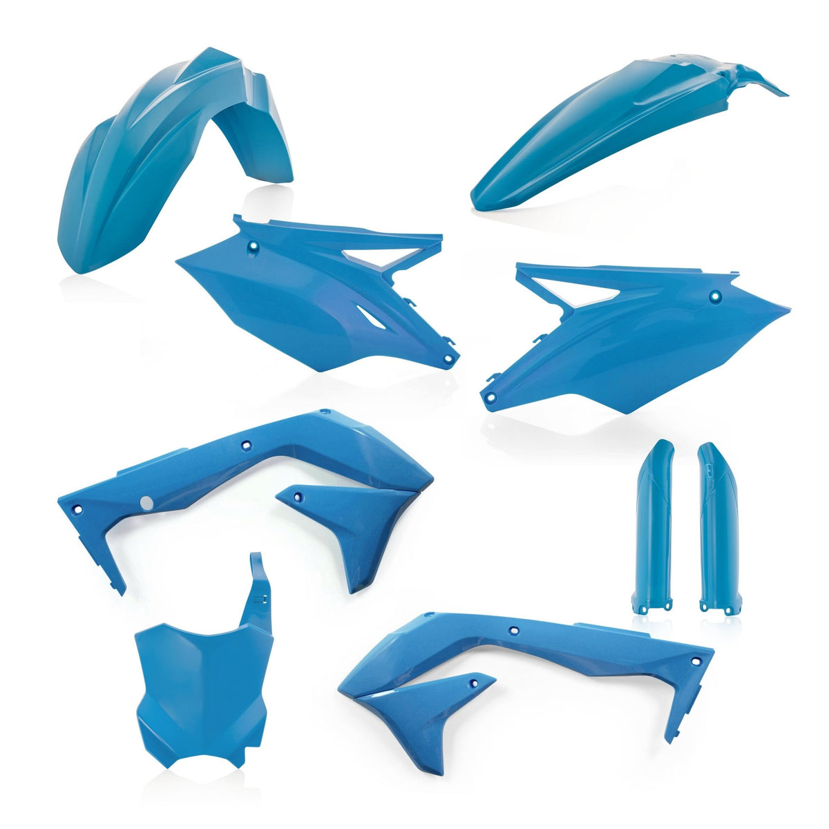 Acerbis Full Plastic Kit Kawasaki | 268584 - MojoMotoSport.com