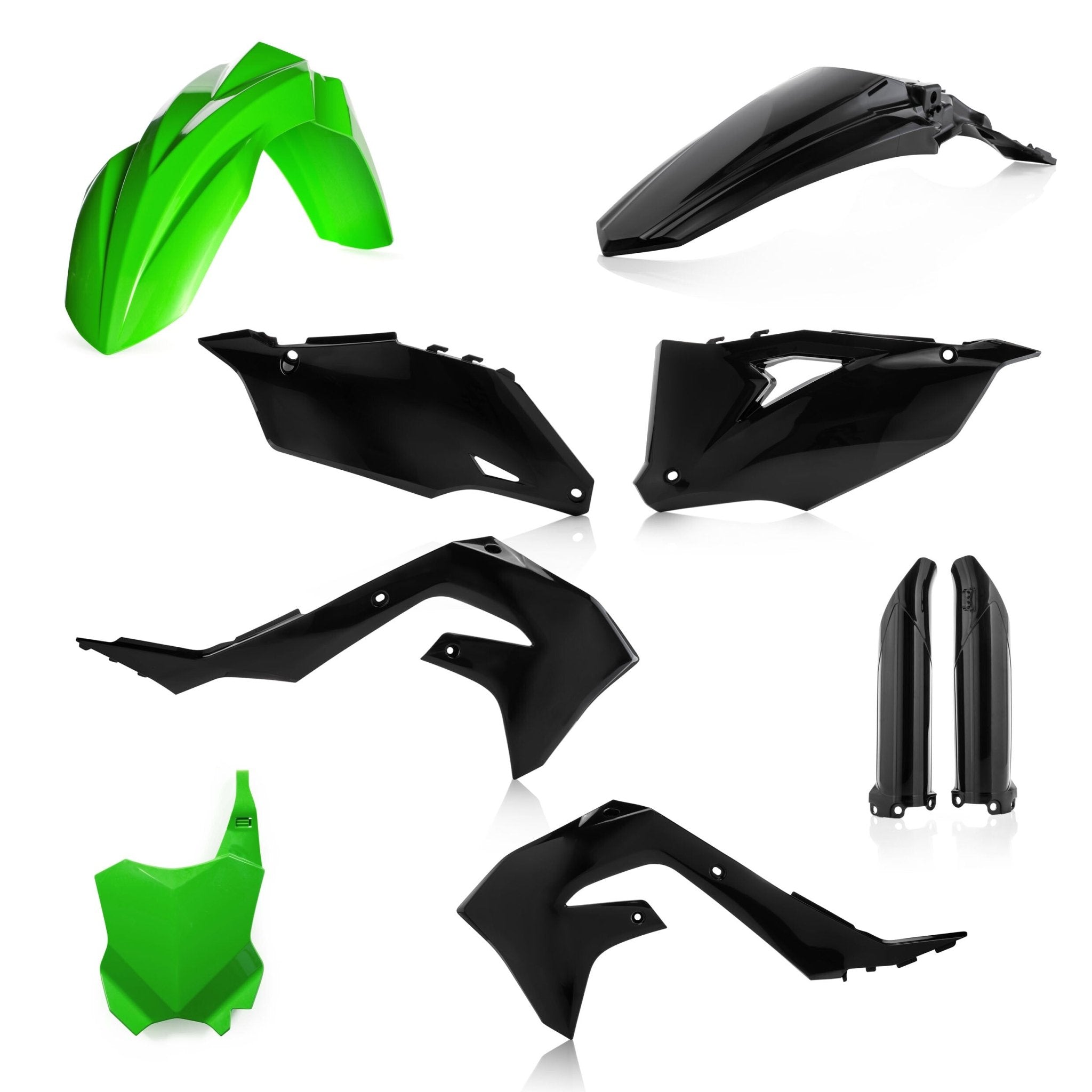Acerbis Full Plastic Kit Kawasaki | 273629 - MojoMotoSport.com