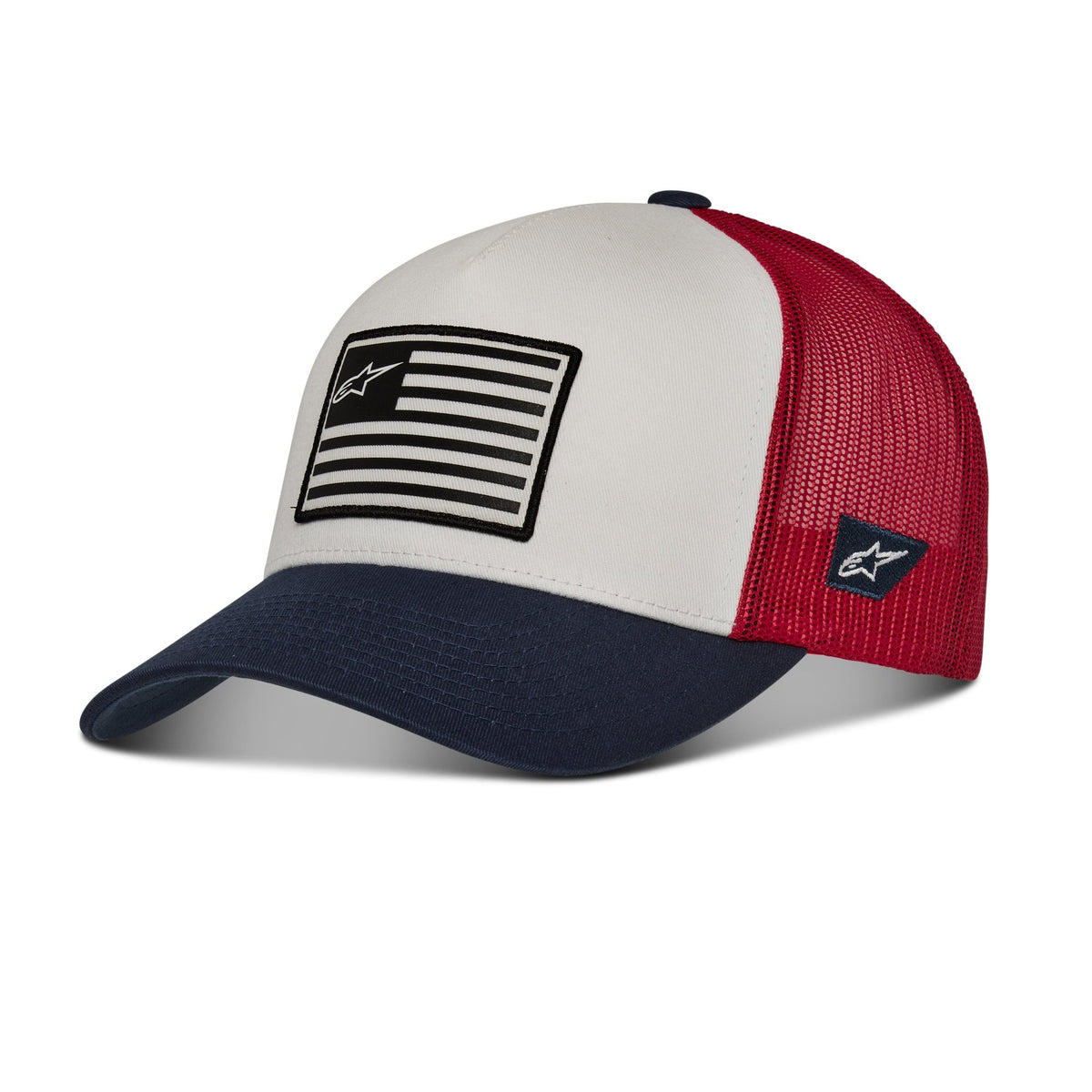 Alpinestars Flag Snapback Hat - MojoMotoSport.com