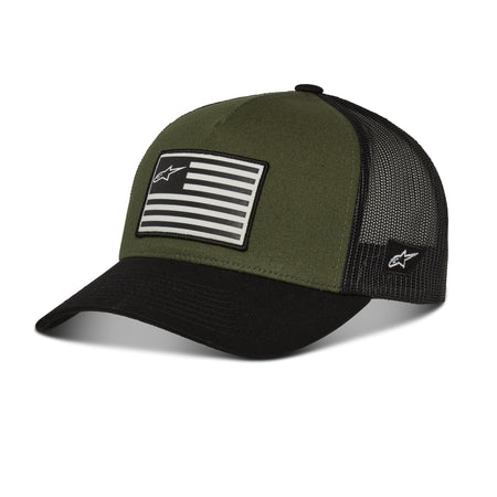 Alpinestars Flag Snapback Hat - MojoMotoSport.com