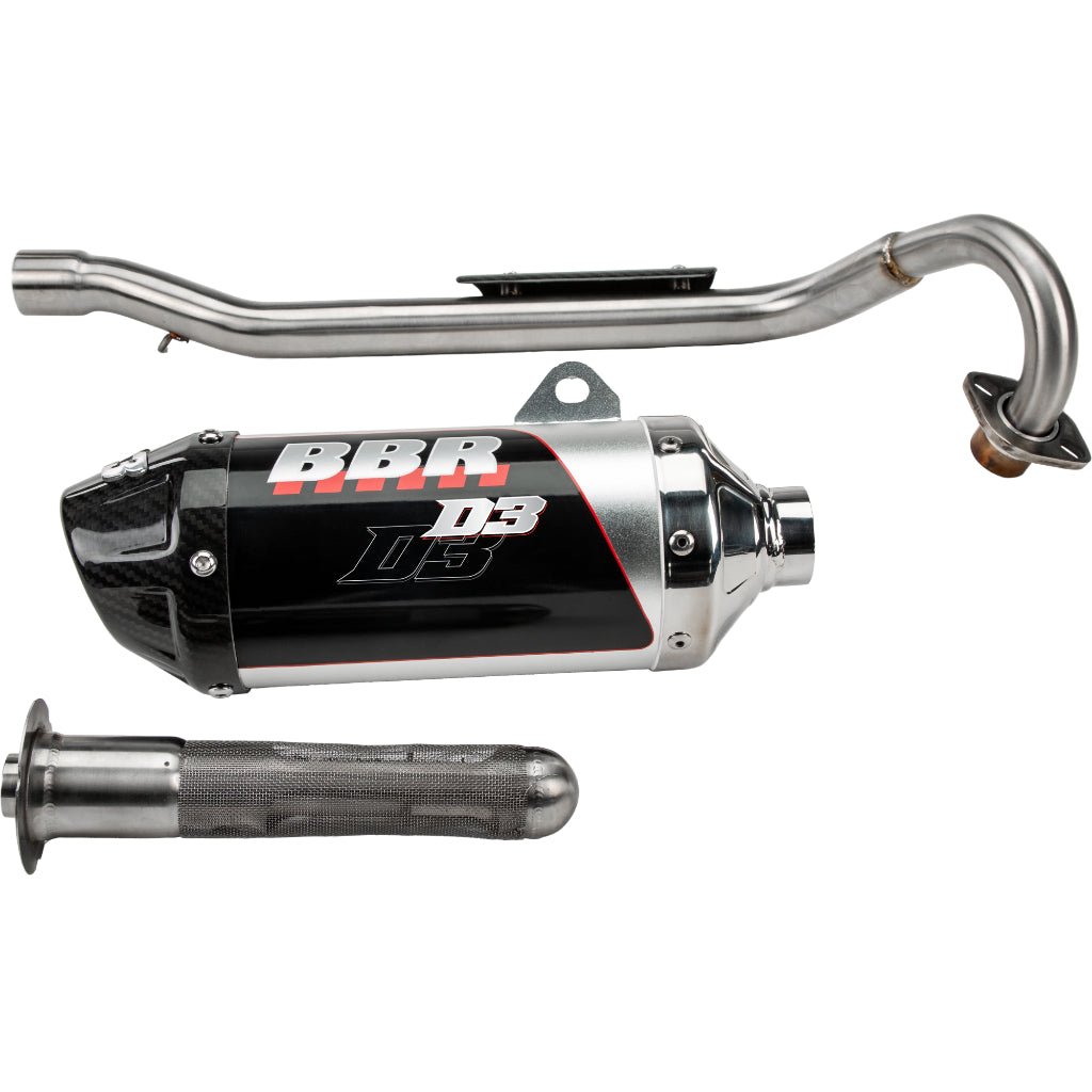 BBR D3 Exhaust Systems KLX140/L/G | 240 - KLX - 1431 - MojoMotoSport.com