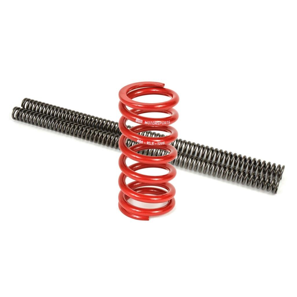 BBR HD Fork Springs/Rear Shock Spring Combo Kawasaki KLX110L/RL - MojoMotoSport.com